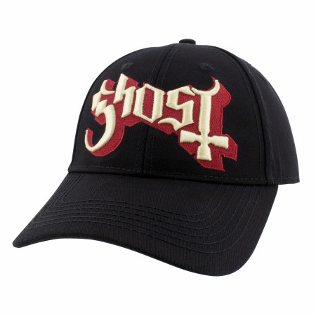 Ghost 3D Embroidered Logo Snapback Hat